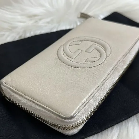 💯Authentic Gucci Soho Zipped Long Wallet🍀 - Picture 6 of 16